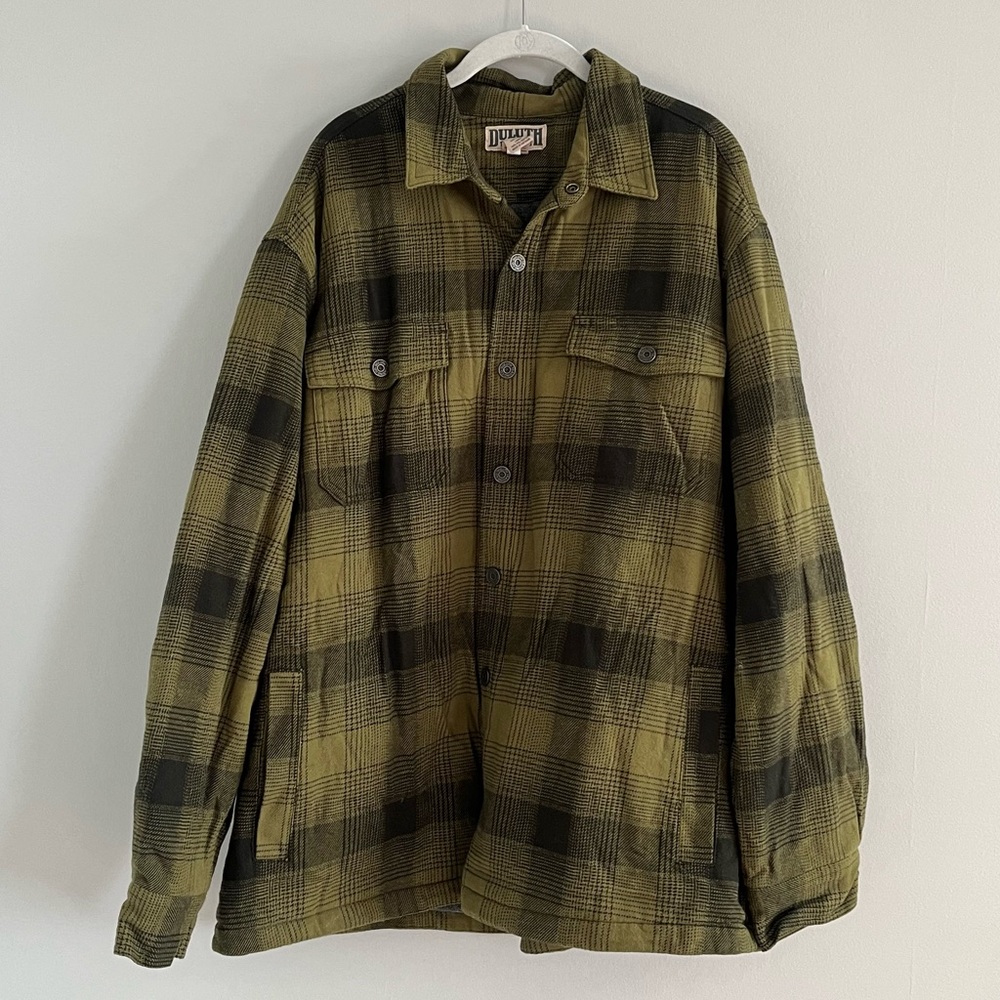 Duluth Trading Co Flapjack Shirt Jacket